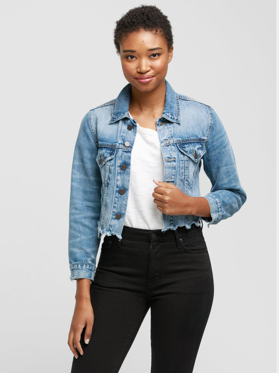 Cropped jacket over dress discount