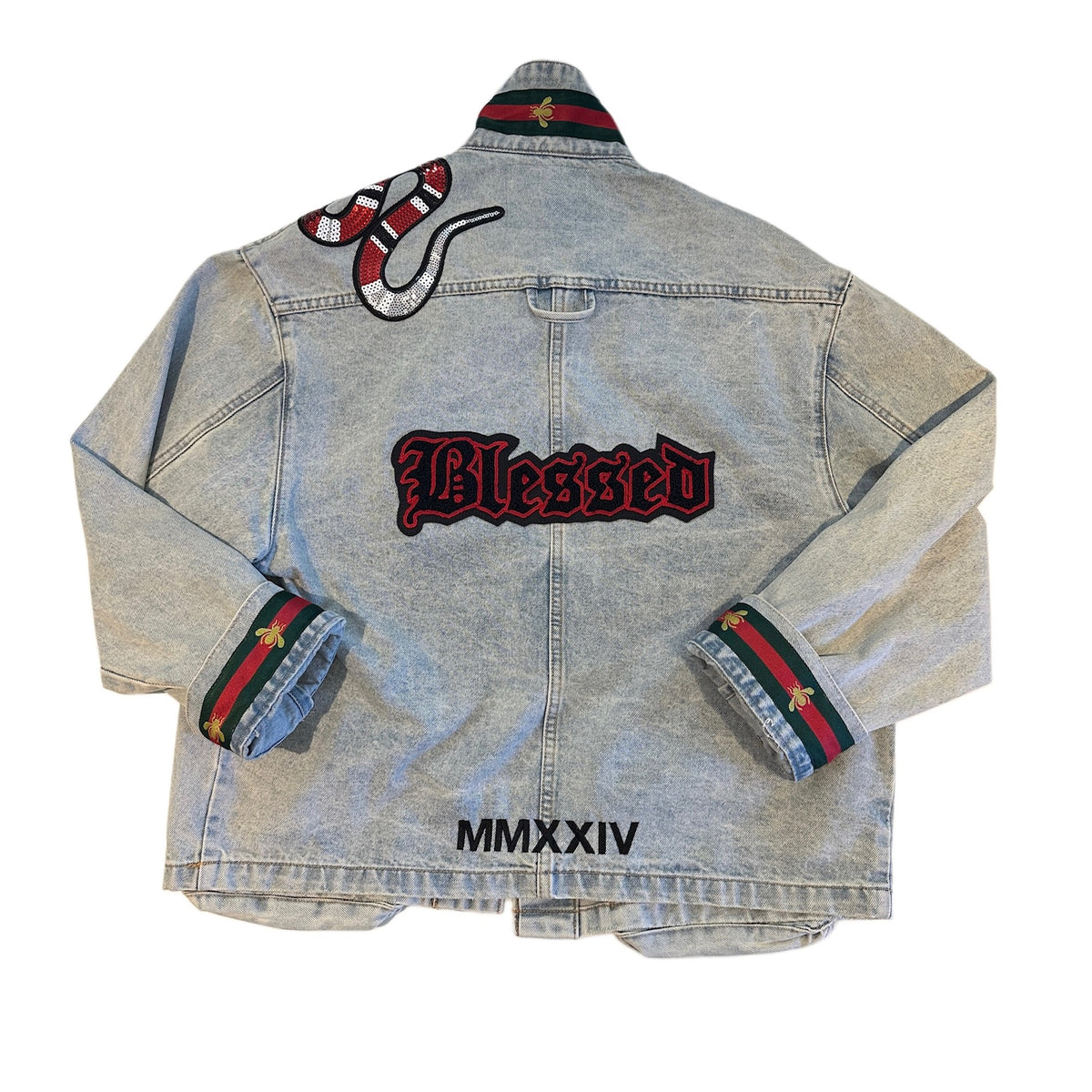 Ready-To-Wear Blessed Denim Jacket – ShopGorgeousThings