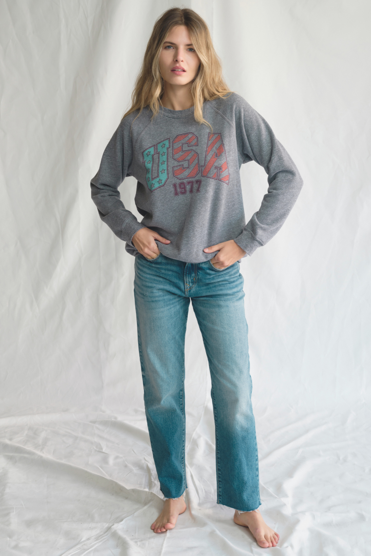 USA 1977 Fleece Sweatshirt