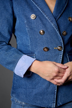 Blake Double Breasted Recycled Blazer