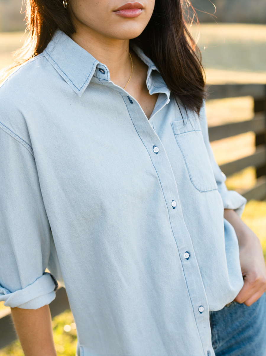 Harris Oversized Button Down Shirt