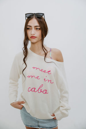 Meet Me in Cabo Cashmere Sweater