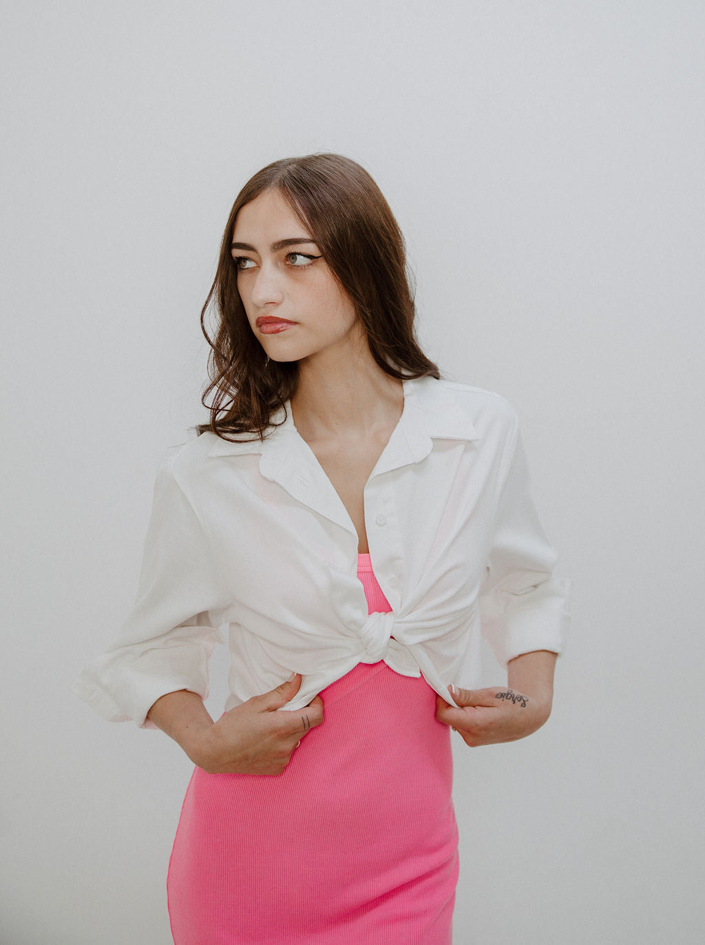 Midi Tank Dress With Slits