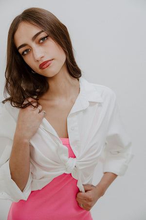 Midi Tank Dress With Slits