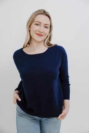 Classic Style Bee Stripe Cashmere Sweater
