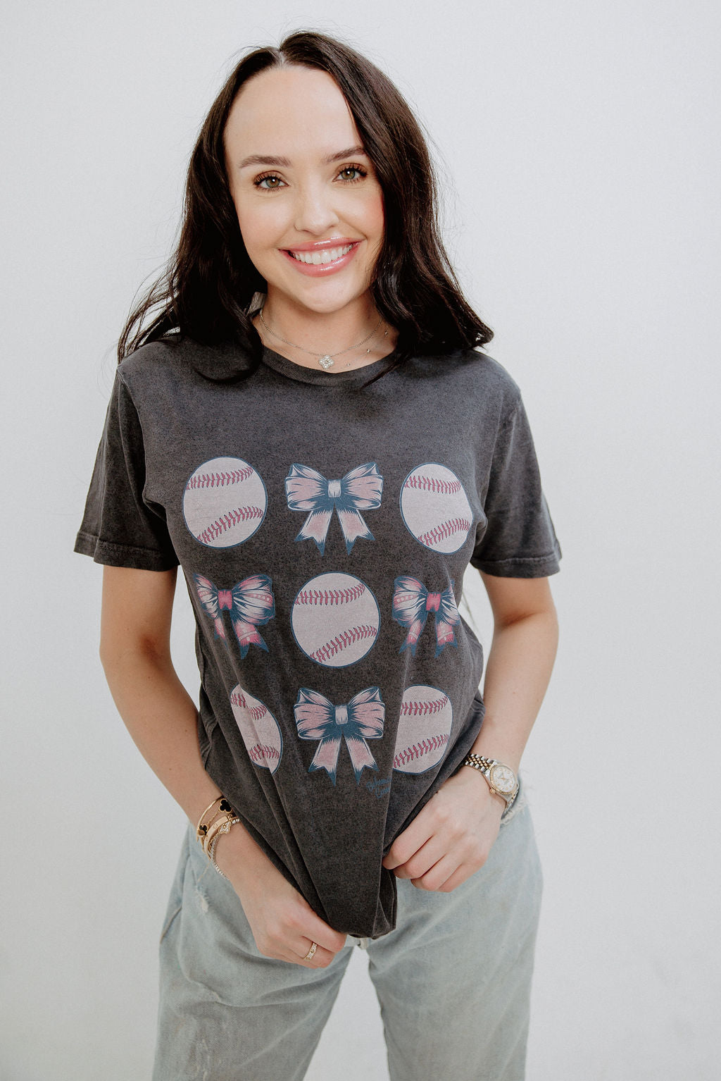 Baseballs & Bows T-Shirt