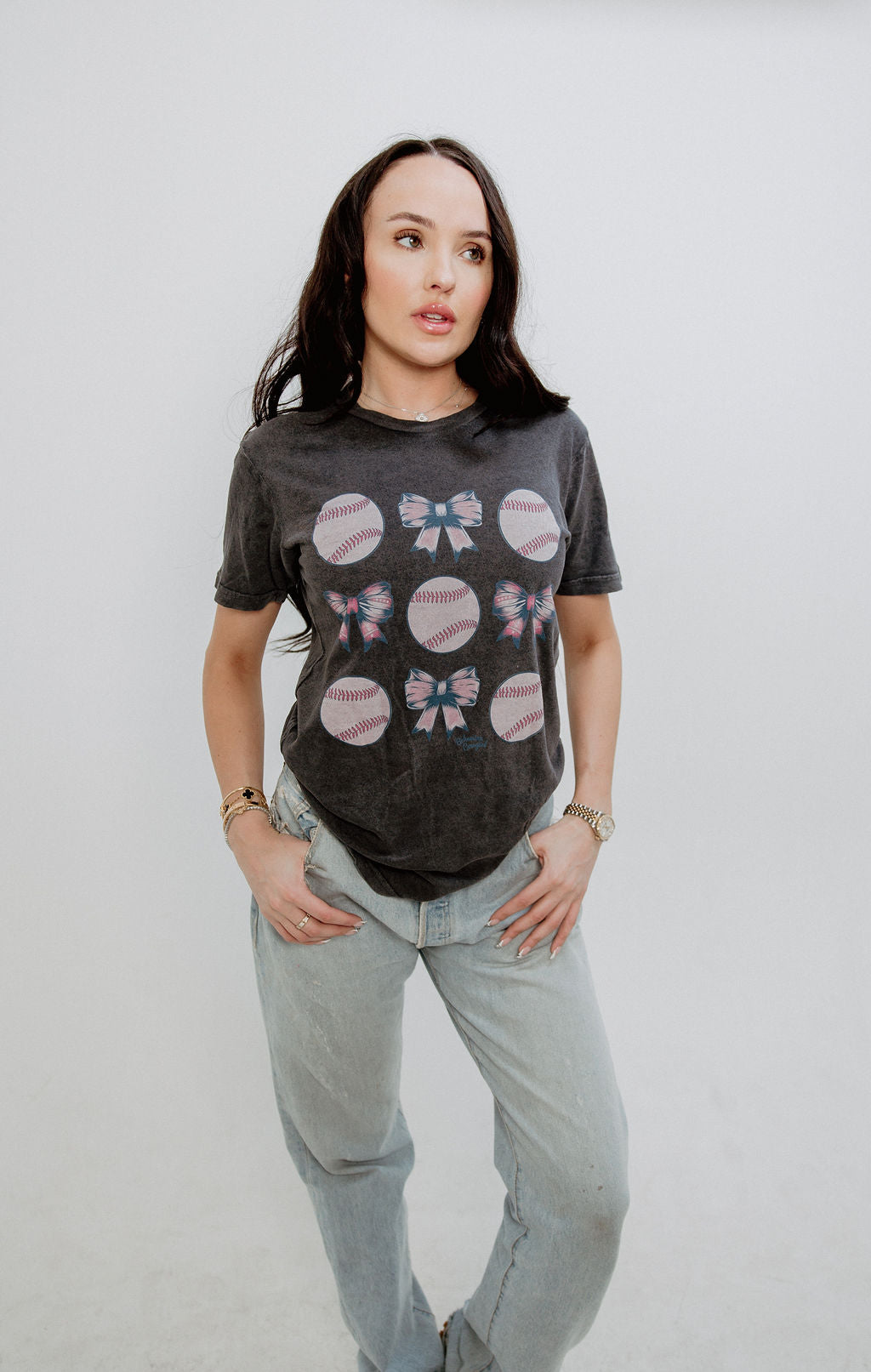 Baseballs & Bows T-Shirt