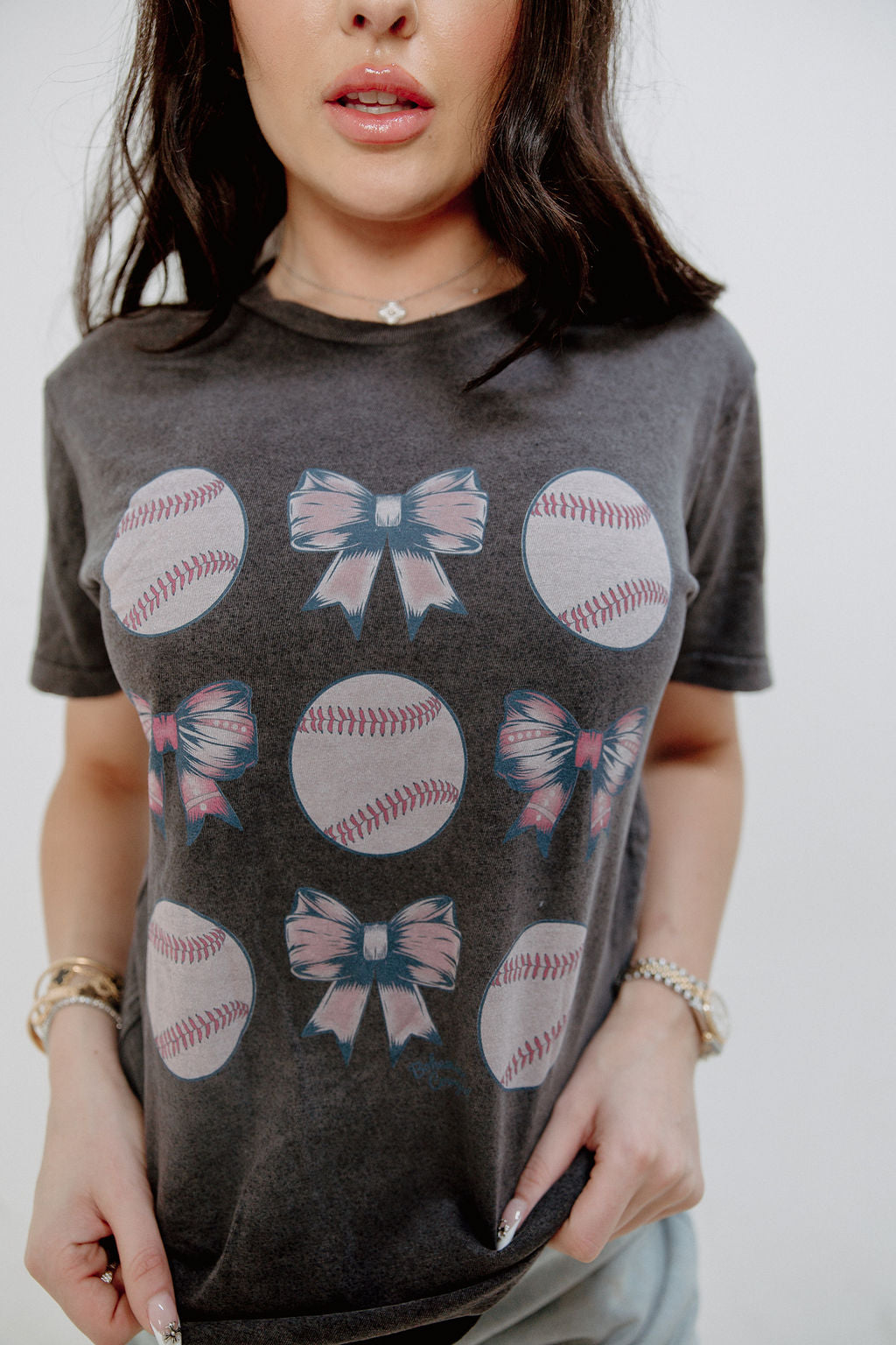 Baseballs & Bows T-Shirt