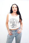 Cactus Vintage Lace Tee