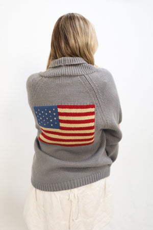 Vintage Flag Cardigan