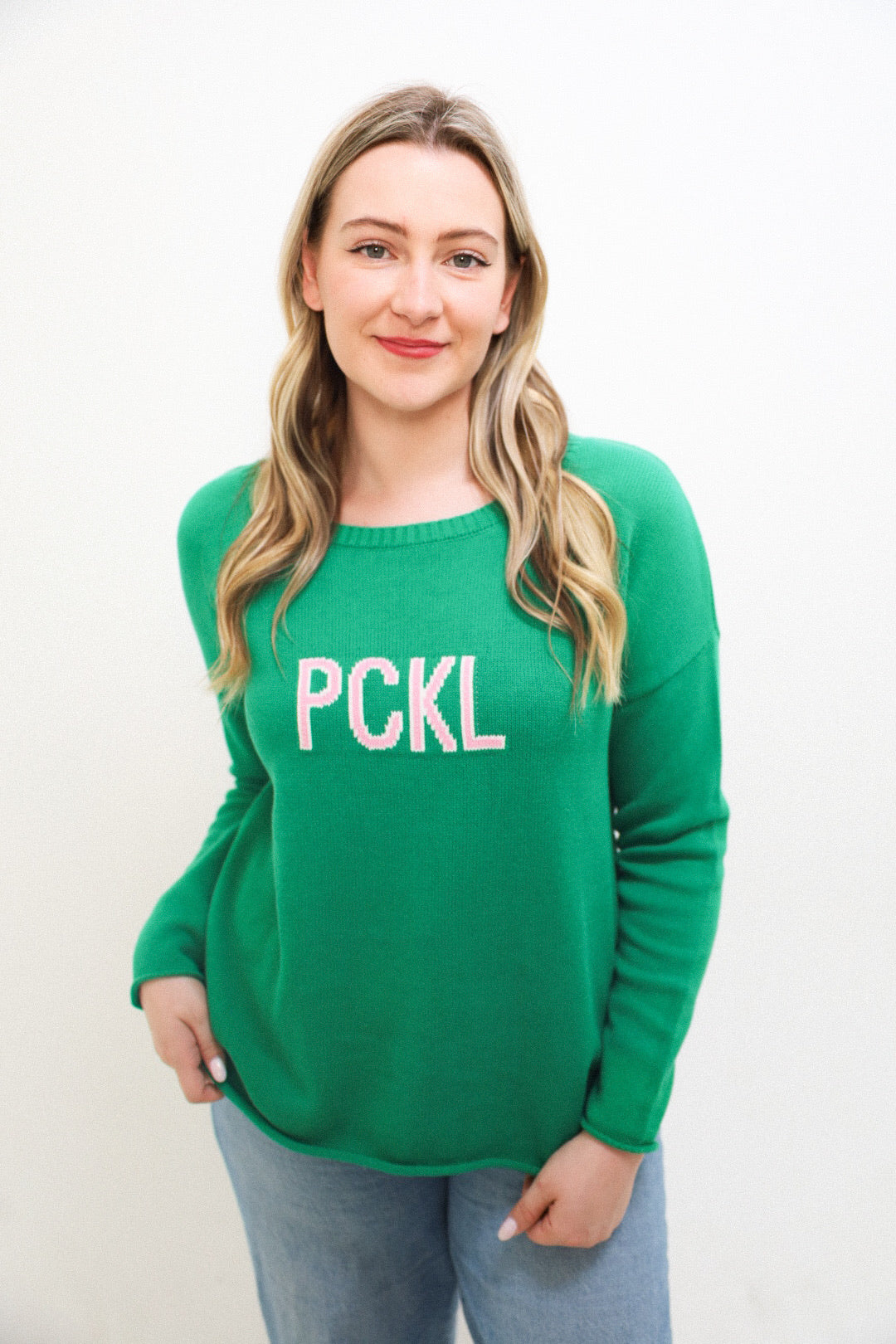 The Pickle Ball sweater