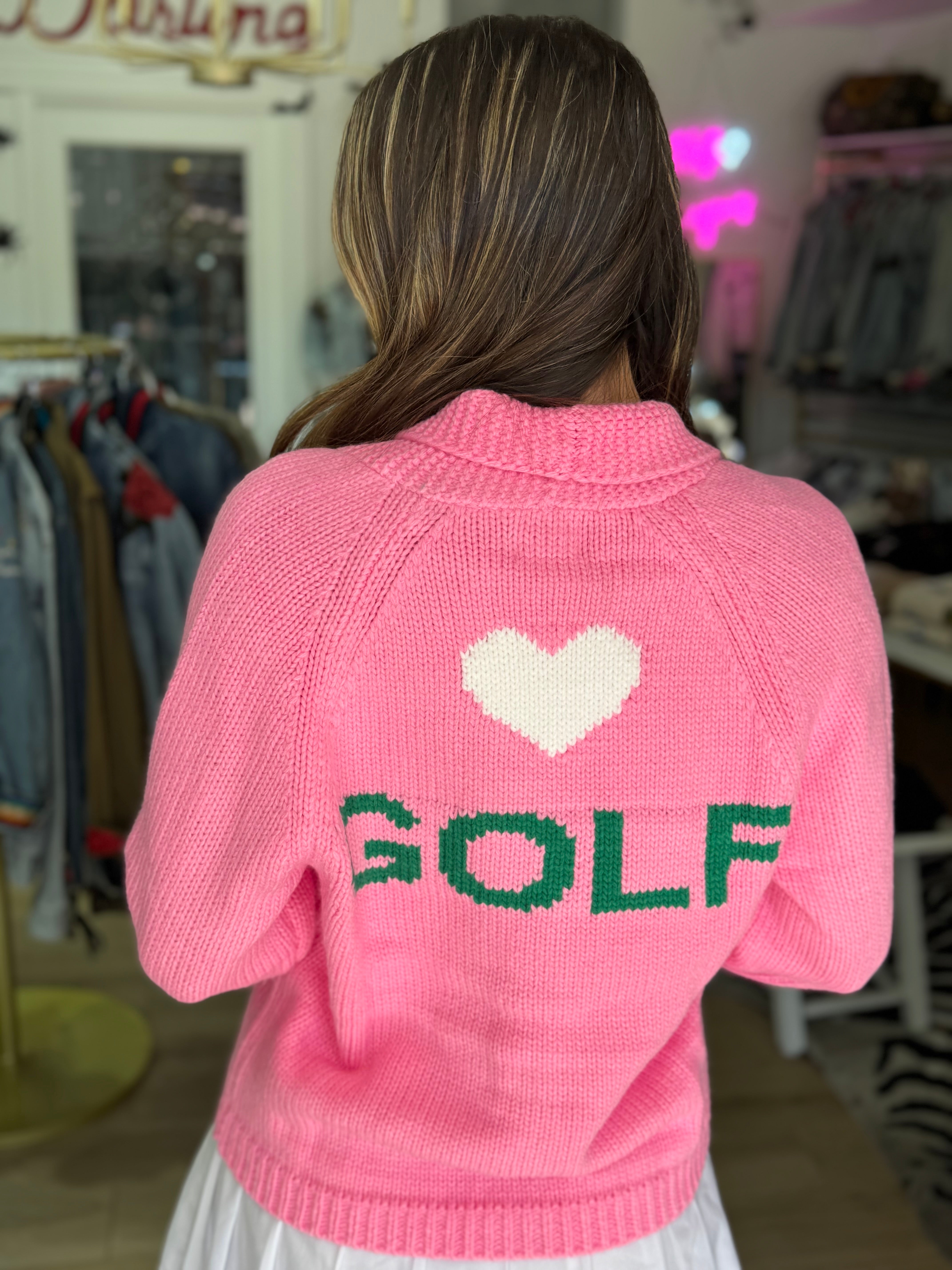 Par TEE Golf Cardigan