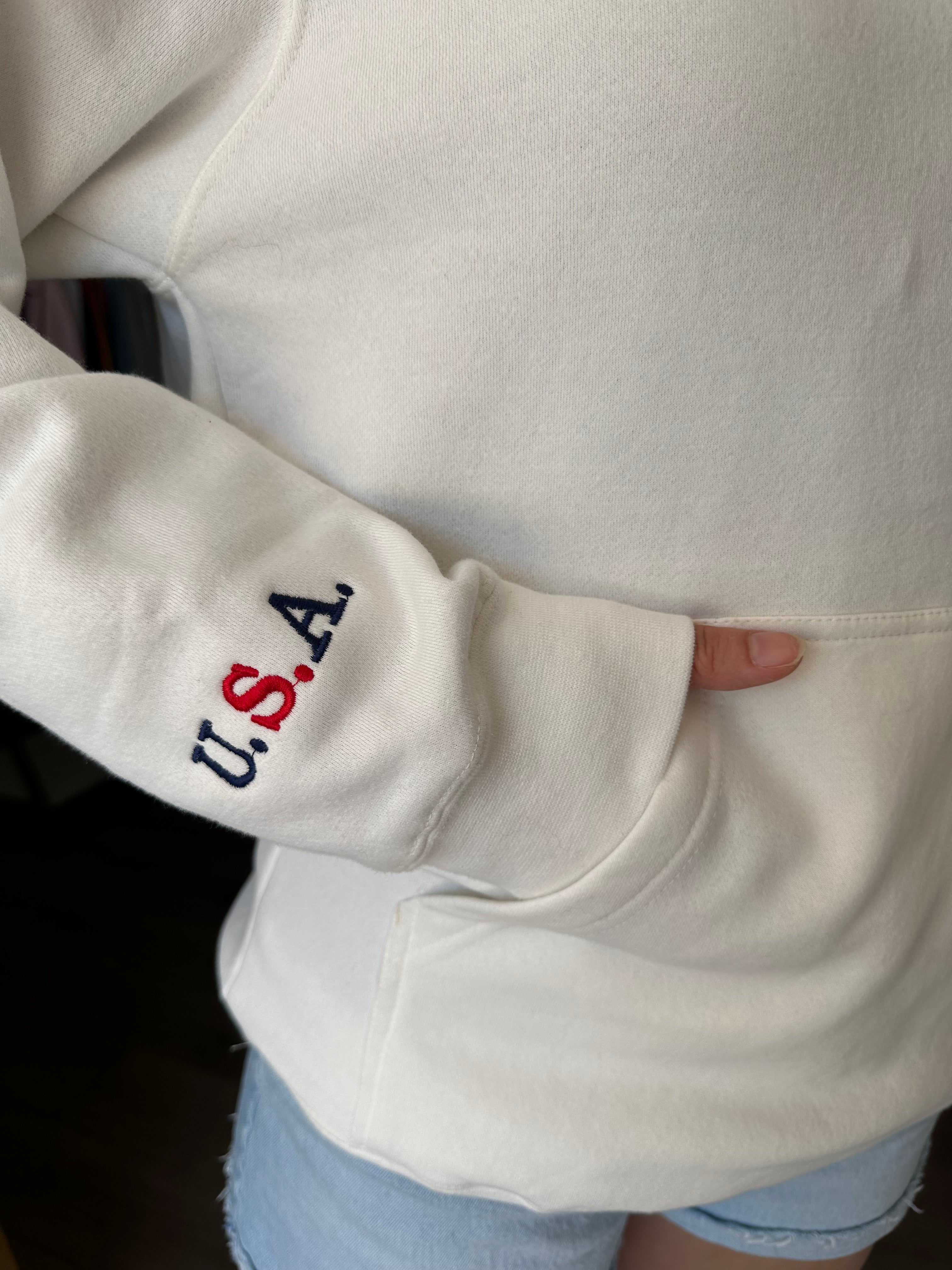 USA Flag Hoody