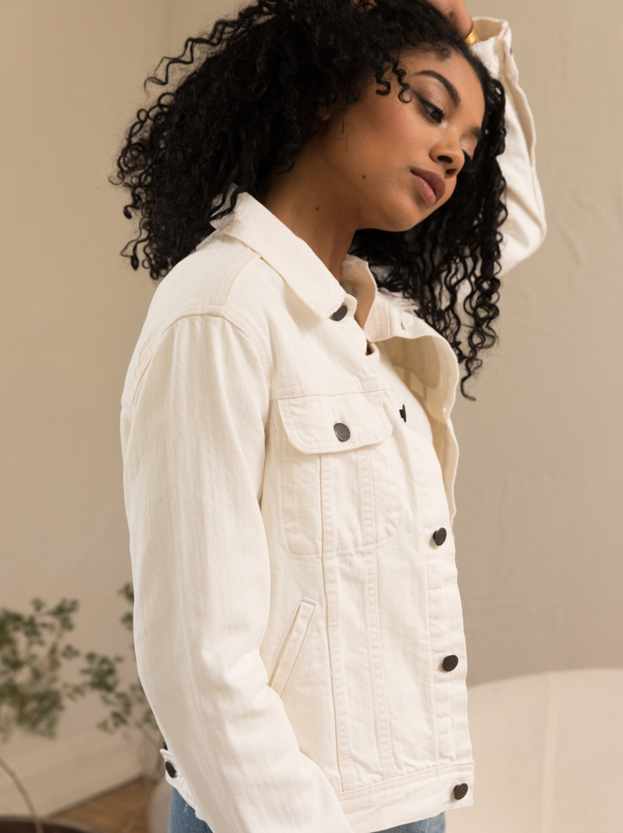 The Bailey Classic Jacket White