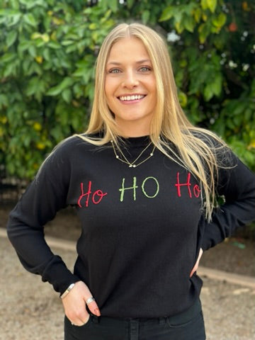 Ho Ho Ho Cashmere Sweater